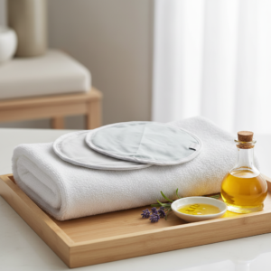 Healing Haven Chest/Breast Castor Oil Pack Set (Flannel)