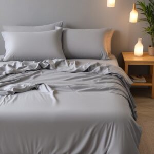 Stone Grey Bamboo Bed Sheets The Bamboo Bear