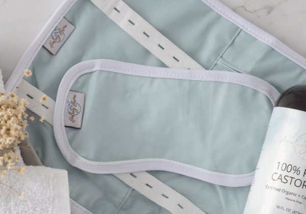 Castor Oil Liver and Eye Packs with Healing Haven Castor Oil