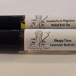 Country Girl Sleepytime & Migraine Roll-On Gift Set